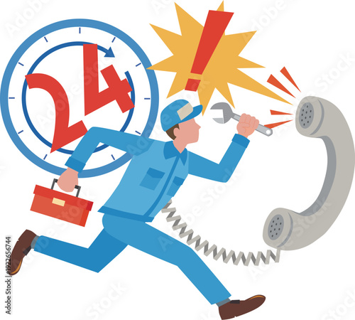 緊急対応作業員