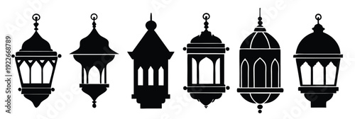 ramadan kareem theme design background islamic lantern