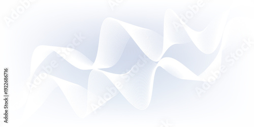 Abstract background with white holographic line pattern in soft pastel colors. Luxury horizontal design, perfect for business banners, prestigious vouchers, and elegant wedding invitations.