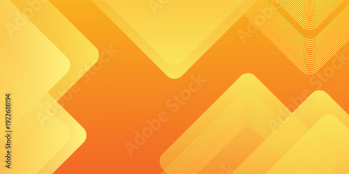 Abstract orange and yellow geometric background. Dynamic shapes composition. Cool background design for posters.vector eps10