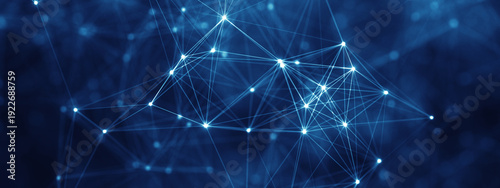 Abstract Digital Network Background