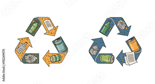 Environmental Care modern smooth style vector