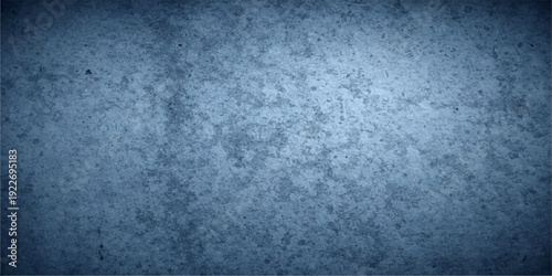 A dark blue grunge background with a vintage textured surface featuring rough aged concrete and old paint patterns for a blank antique stone wall backdrop design