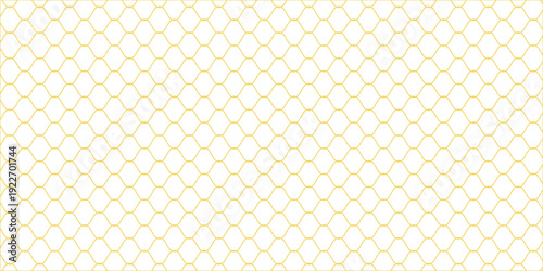 Mesh texture for fishing nets gold color gradient. Seamless pattern for sportswear or soccer goal, volleyball net, basketball hoop.