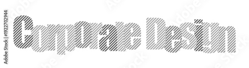 Modern corporate design elements with a textured, abstract feel