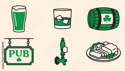 Festive St. Patrick's Day Drinks and Food