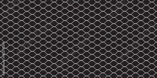 Mesh texture for fishing nets. Seamless pattern for sportswear or soccer goal, volleyball net, basketball hoop, hockey, athletics. Abstract net background for sports