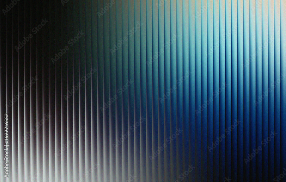 Obraz premium Gradient striped blue and black vertical lines pattern background