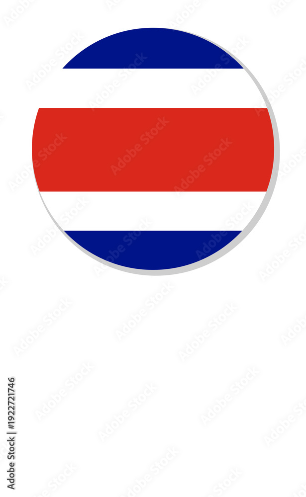 Obraz premium costa rica flag
