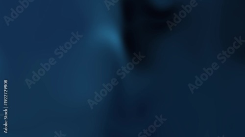 Abstract dark blue blurred background with soft gradient tones