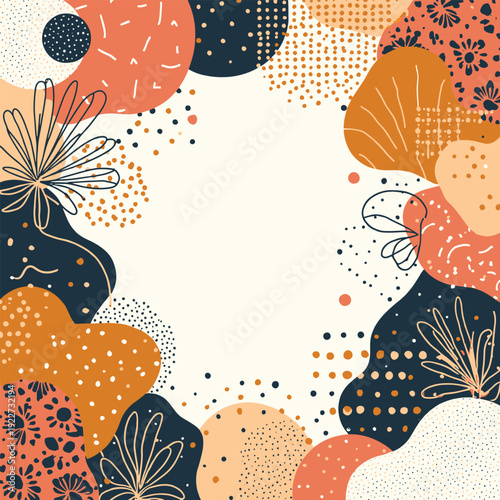seamless pattern with flowers
