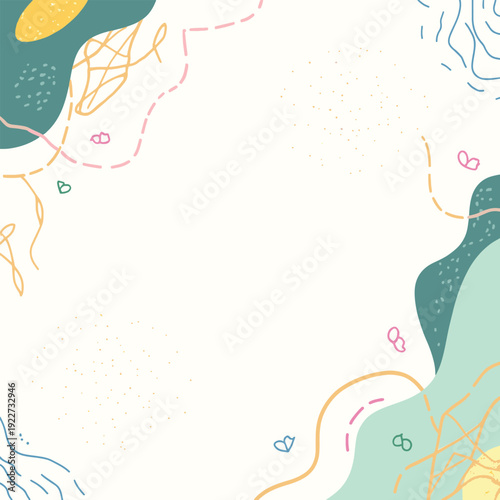 grunge floral background