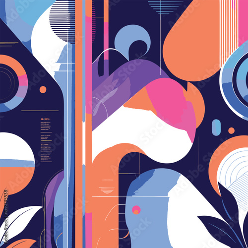 abstract background with circles