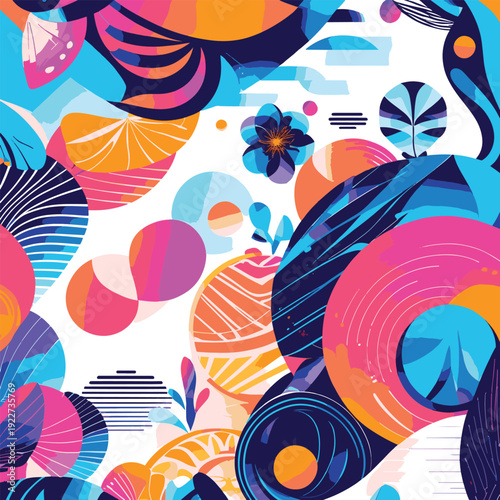 abstract background with circles