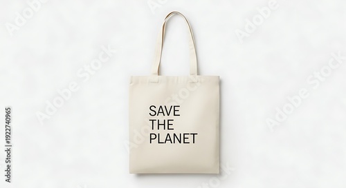 Wallpaper Mural Save the planet eco friendly canvas tote bag Torontodigital.ca