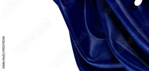 Close-up of a deep blue, fl...