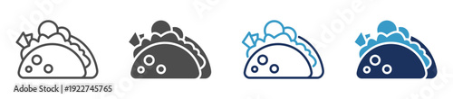 taco multi purpose icon set