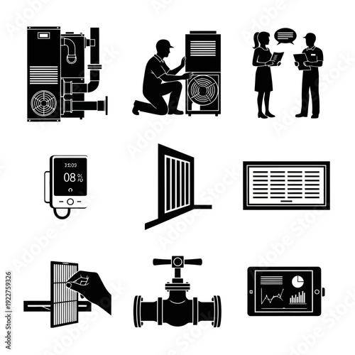 set of retro cameras