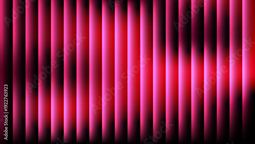 Abstract Background with Vertical Pink and Red Gradient Stripes