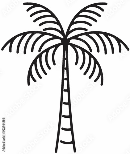 Vintage Summer Vibes: Retro Tropical Sunset T-Shirt Design