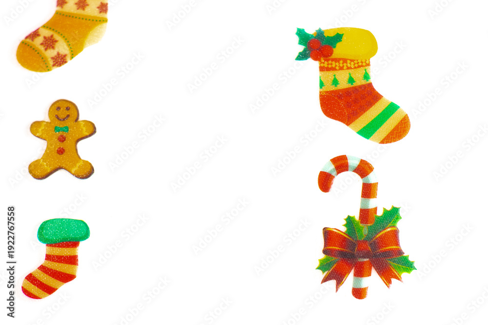 Fototapeta premium New Year's Holidays. Festive mood. Christmas and New Year. Decoration for the Christmas tree.
