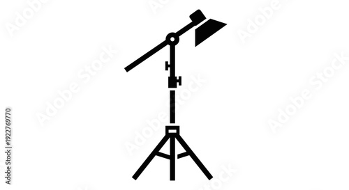 Studio Light on Adjustable Tripod Stand.