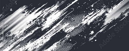 Title sublimation jersey shirt design vector template background grunge brush halftone red black splash splatter paint steel texture. eps 10