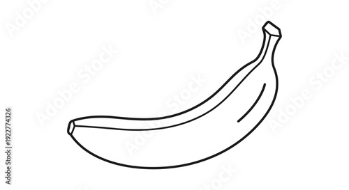 Fresh sliced banana fruit with peel against white background for healthy eating