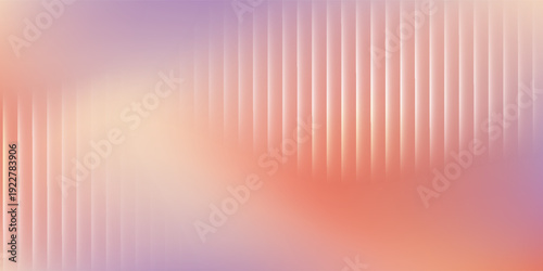 Soft design and dreamy summer background with a pastel gradient inspired by sunset or sunrise. Abstract smooth transitions art
