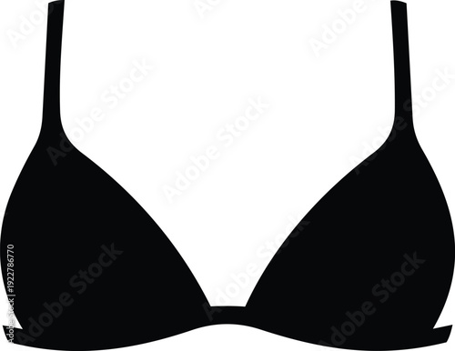 Black Silhouette of a Power Drill with Drill Bit