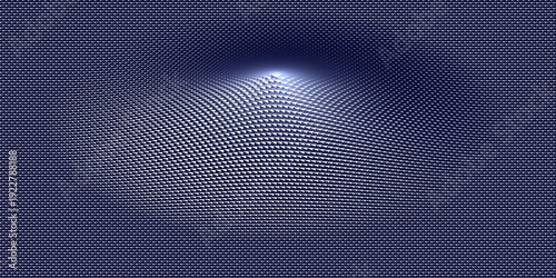 Abstract High-Tech Topography Waves for AI and Innovation Backgrounds