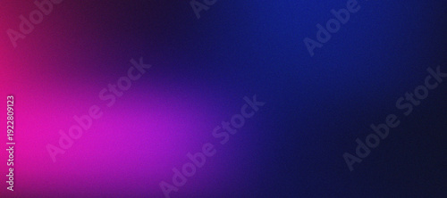 Foto Neon pink and blue gradient background with glowing radial waves