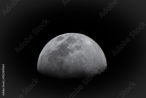 moon in the night sky