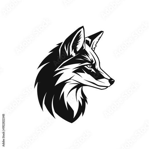 fox head vector