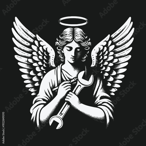 Angel Mechanic: A Divine Touch for Automotive Repair.