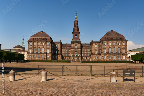 Christiansborg Palace in Copenhagen, Denmark