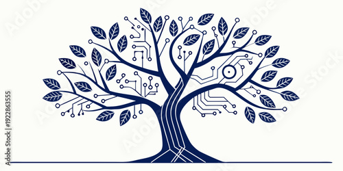 A symbolic tree representing growth, knowledge, and family heritage