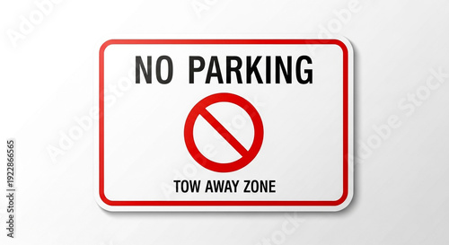 No Parking Sign with Red Border and Prohibited Symbol Free Download No Parking Sign with Red Border and Prohibited Symbol - GFXLoad