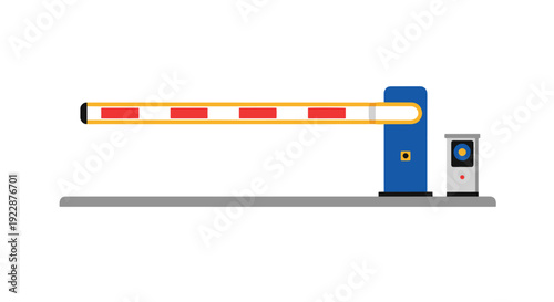Smart Parking Line modern bold tone illustration