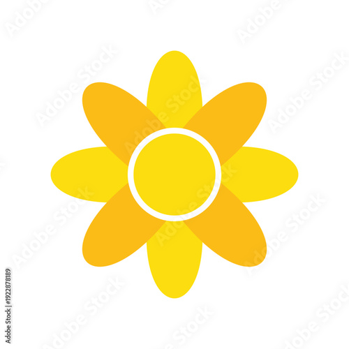 Plumeria flower lotus beauty logo