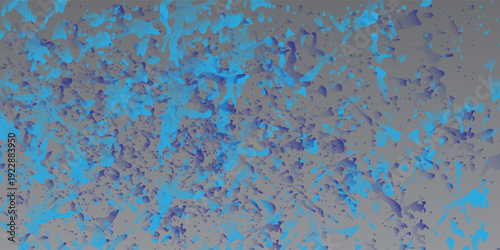 Modern art  digital pixel noise. Steel blue maroon striped pattern overlay. Distorted display breakdown effect electronic