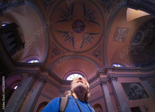 Vira, Switzerland, historical San carlo Borromeo Church