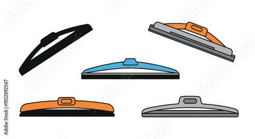 Wiper Line art soft minimal tone illustration abstract creative