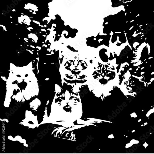 "The smallest feline is a masterpiece. Meet my new friend!"