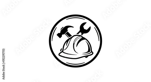 Mother and baby icon illustration in simple round vector design