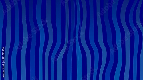 Blue Wavy Stripes Pattern Background Video.