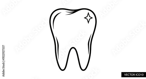 Clean Tooth Icon