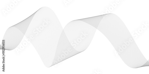 Modern Clean White Fluid Wave Texture with Smooth Transparent Layers and Minimal Aesthetic Background.