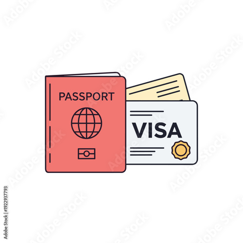 Passport and Visa Documents for Travel
