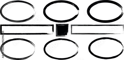 Geometric shapes arrangement